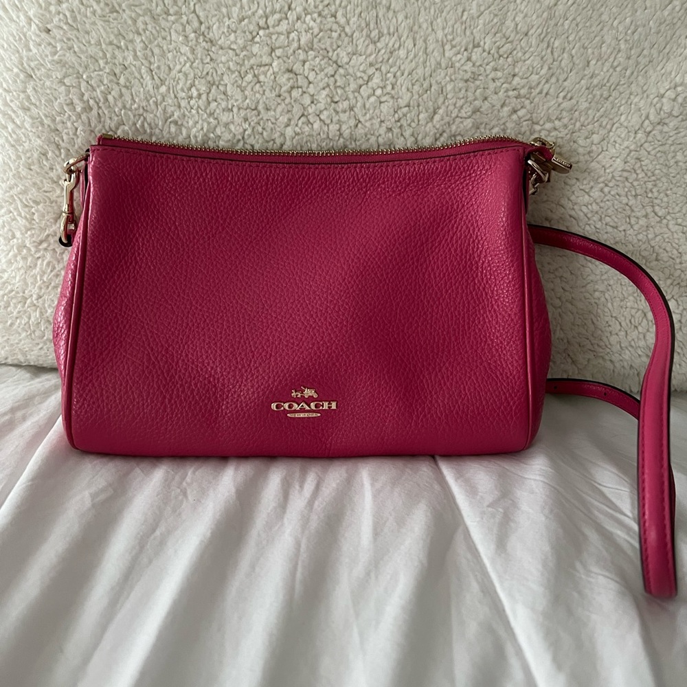 Pink Coach Crossbody